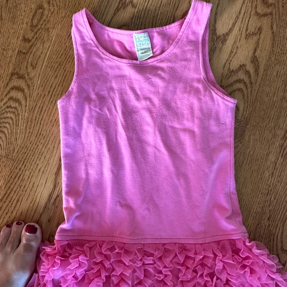 Beautiful fuchsia lemon loves lime mermaid dress size 6-7 brand new - Picture 6 of 7